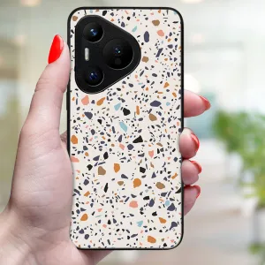 MY ART Ochranný kryt pre Huawei Pura 70 BEIGE TERRAZZO (162)