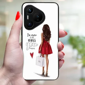 MY ART Ochranný kryt pre Huawei Pura 70 RED DRESS (137)