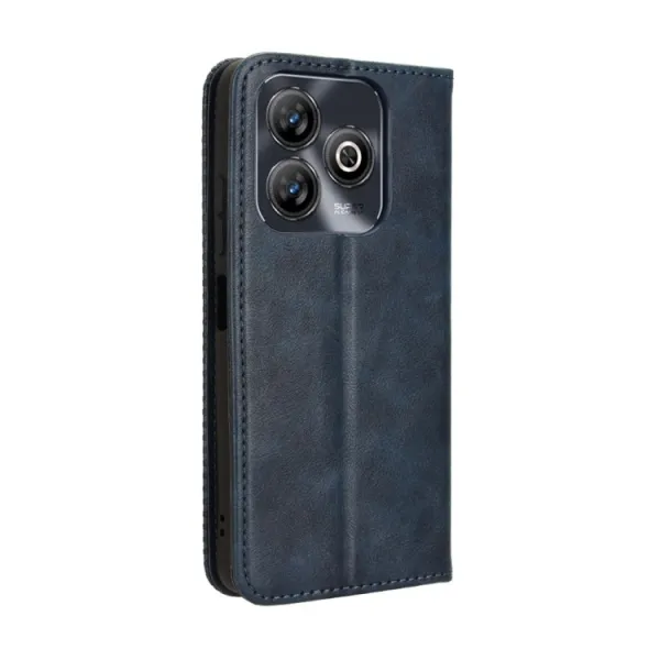 BUSINESS Peňaženkový kryt pre ZTE Blade A75 modrý