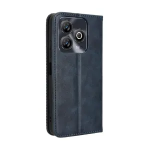 BUSINESS Peňaženkový kryt pre ZTE Blade A75 modrý