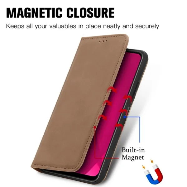 MAGNETIC Zaklápací kryt pre HMD Skyline hnedý