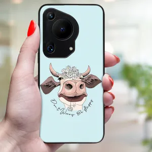 MY ART Ochranný kryt pre Huawei Pura 70 Ultra HAPPY COW (181)
