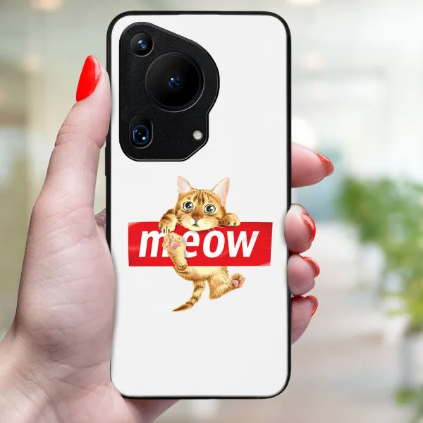MY ART Ochranný kryt pre Huawei Pura 70 Ultra MEOW (183)
