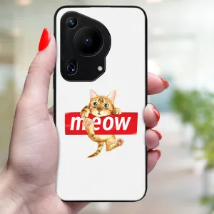 MY ART Ochranný kryt pre Huawei Pura 70 Ultra MEOW (183)