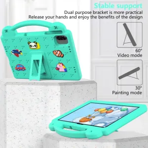 FANY Detský kryt na tablet pre Honor Pad X8a / Honor Pad X8b zelený