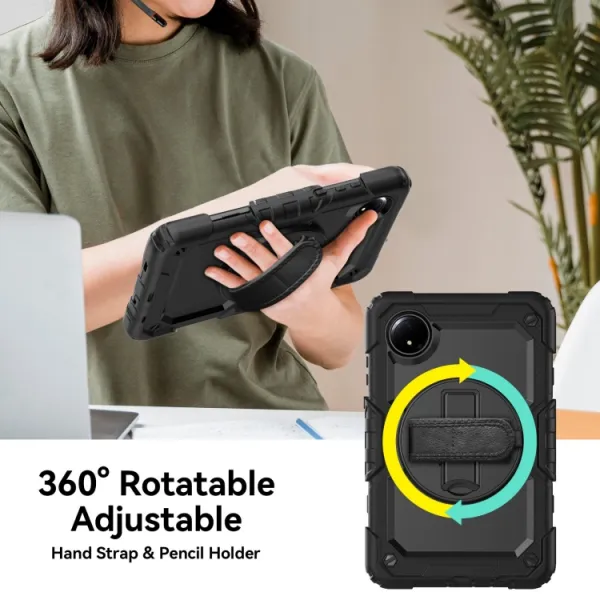SOLID 360 Odolný obal pre Redmi Pad SE 8.7 čierny