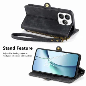 GEOM Peňaženkové puzdro pre ZTE Blade A75 čierne
