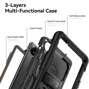 SOLID 360 Odolný obal pre Redmi Pad SE 8.7 čierny