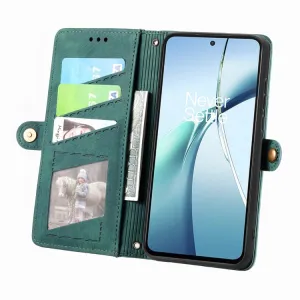 GEOM Peňaženkové puzdro pre ZTE Blade A75 zelené