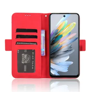 SLOT Peňaženkový obal pre ZTE Blade A75 červený