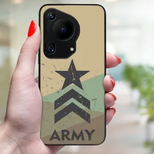 MY ART Ochranný kryt pre Huawei Pura 70 Ultra ARMY (236)