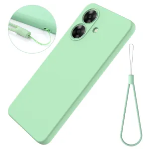 RUBBER Ochranný kryt pre Realme Note 60 zelený