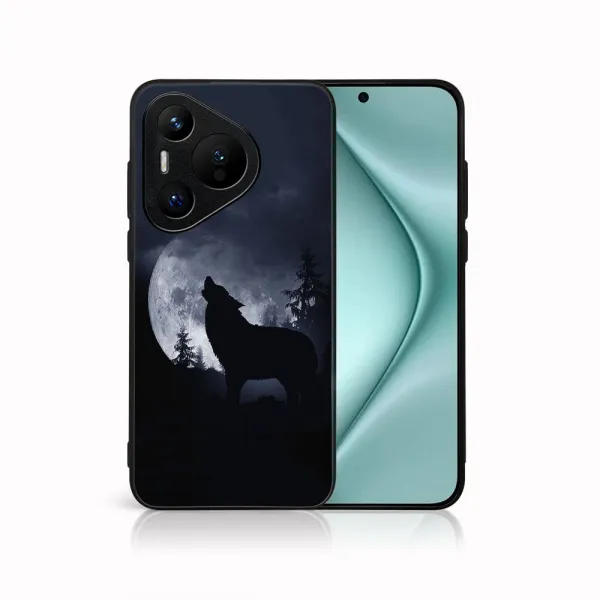 MY ART Ochranný kryt pre Huawei Pura 70 Pro WOLF (247)