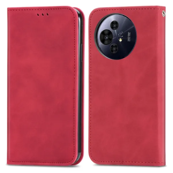 MAGNETIC Zaklápací kryt pre TCL 50 Pro NxtPaper červený