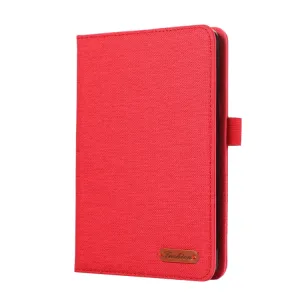 FABRIC Zaklápací kryt pre Amazon Kindle Paperwhite 5 2021 červený