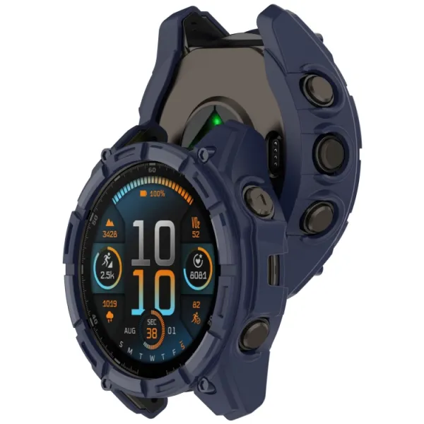 TPU HALF COVER Kryt pre Garmin Enduro 3 modrý