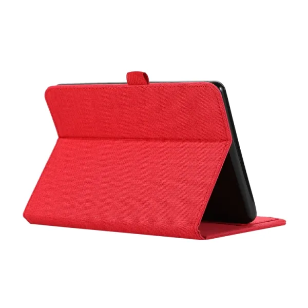 FABRIC Zaklápací kryt pre Amazon Kindle Paperwhite 5 2021 červený