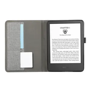 FABRIC Zaklápací kryt pre Amazon Kindle Paperwhite 5 2021 šedý