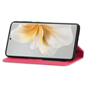 MAGNETIC Zaklápací kryt pre TCL 50 Pro NxtPaper červený