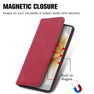 MAGNETIC Zaklápací kryt pre TCL 50 Pro NxtPaper červený