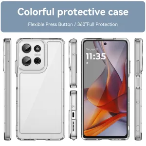 CRYSTAL Ochranný kryt pre Motorola Moto G75 5G priehľadný