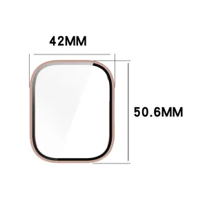 PC FULL COVER Plastový kryt so sklom pre Xiaomi Redmi Watch 5 Lite ružový