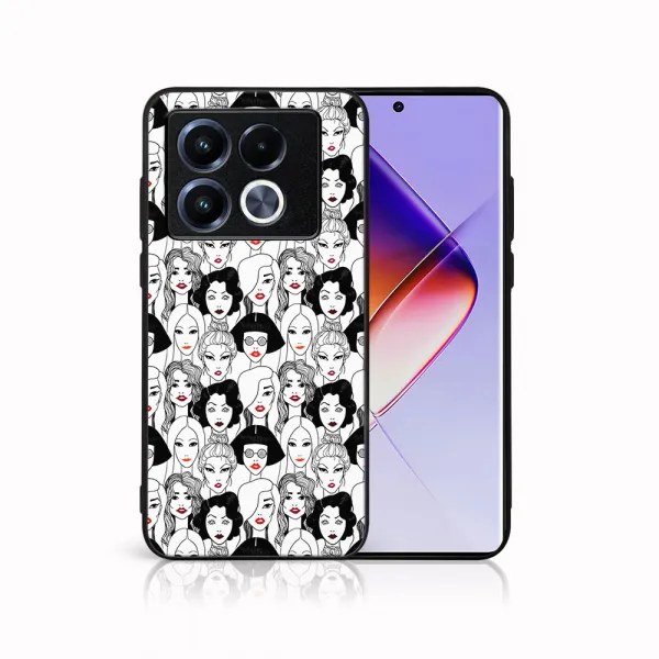 MY ART Ochranný kryt pre Infinix Note 40 Pro / 40 Pro+ 5G LIPSTICK (174)
