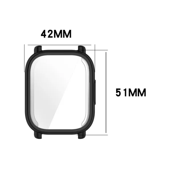 TPU FULL COVER Kryt pre Xiaomi Redmi Watch 5 Lite ružový