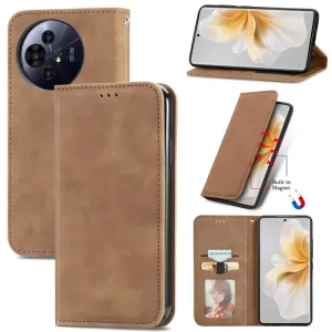 MAGNETIC Zaklápací kryt pre TCL 50 Pro NxtPaper hnedý