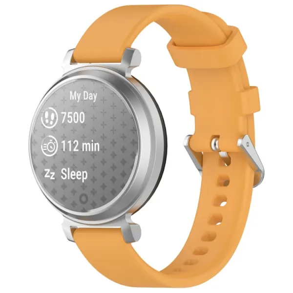 SILICONE Vymeniteľný remienok pre Garmin Lily 2 Active žltý