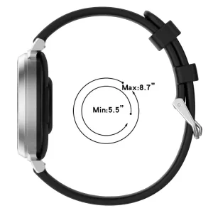 SILICONE Vymeniteľný remienok pre Garmin Lily 2 Active čierny