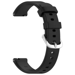 SILICONE Vymeniteľný remienok pre Garmin Lily 2 Active čierny