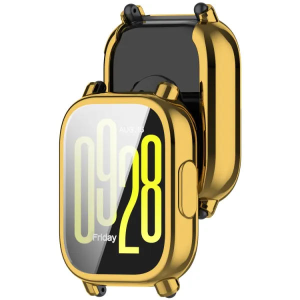 TPU FULL COVER Kryt pre Xiaomi Redmi Watch 5 Active zlatý