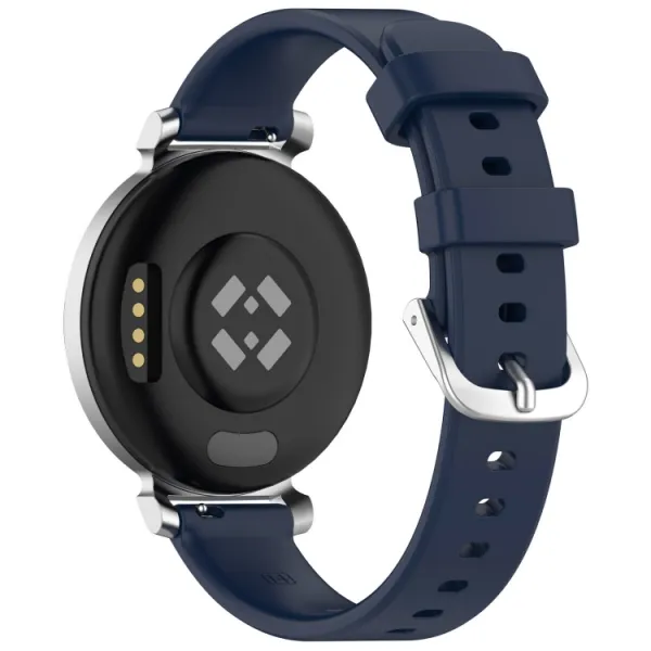 SILICONE Vymeniteľný remienok pre Garmin Lily 2 Active tmavomodrý