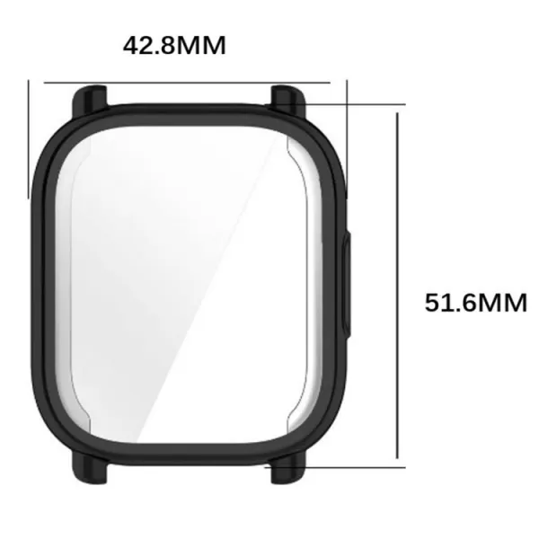 TPU FULL COVER Kryt pre Xiaomi Redmi Watch 5 Active čierny