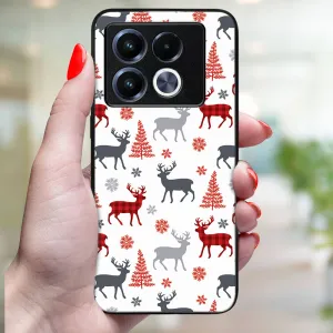 MY ART Kryt s vianočným dizajnom Infinix Note 40 Pro / 40 Pro+ 5G DEER (068)