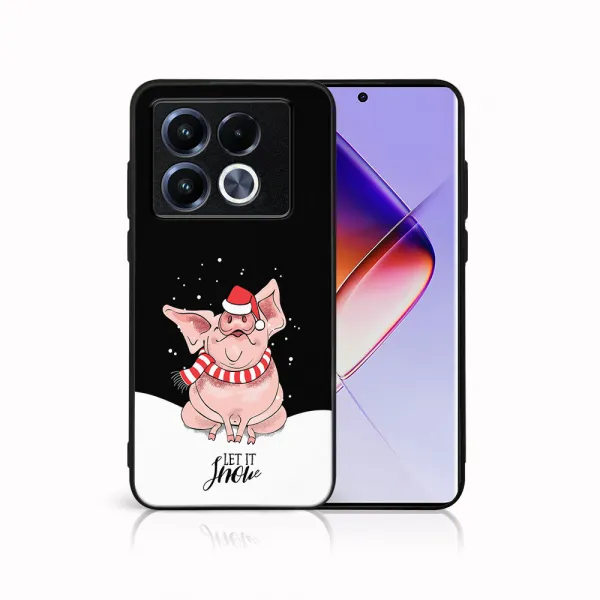 MY ART Kryt s vianočným dizajnom Infinix Note 40 Pro / 40 Pro+ 5G LET IT SNOW (075)