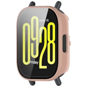 PC FULL COVER Plastový kryt so sklom pre Xiaomi Redmi Watch 5 Active ružový