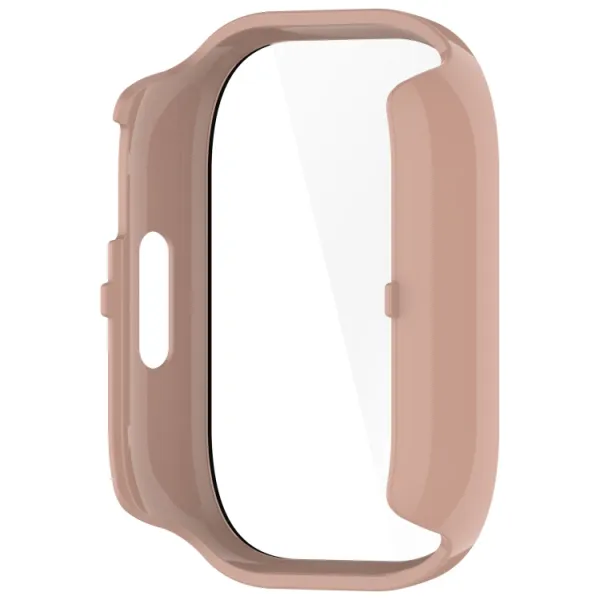 PC FULL COVER Plastový kryt so sklom pre Xiaomi Redmi Watch 5 Active ružový