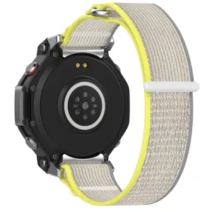NYLON COLOR Vymeniteľný remienok pre Amazfit T-Rex 3 YELLOW GREY