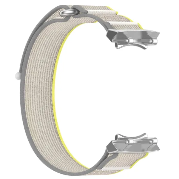 NYLON COLOR Vymeniteľný remienok pre Amazfit T-Rex 3 YELLOW GREY