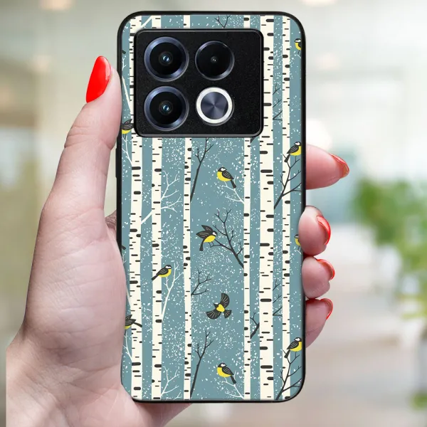 MY ART Kryt s vianočným dizajnom Infinix Note 40 Pro / 40 Pro+ 5G BIRCH (072)