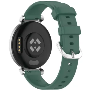 SILICONE Vymeniteľný remienok pre Garmin Lily 2 Active tmavozelený