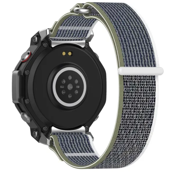 NYLON COLOR Vymeniteľný remienok pre Amazfit T-Rex 3 GREEN GREY