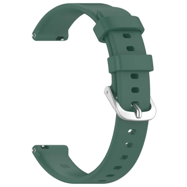 SILICONE Vymeniteľný remienok pre Garmin Lily 2 Active tmavozelený