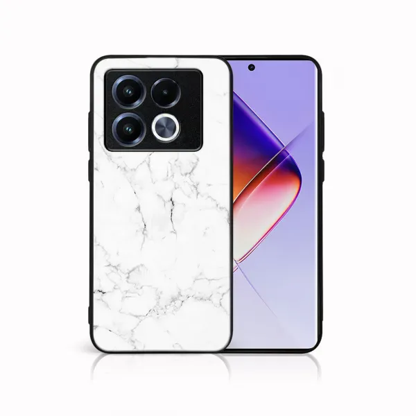 MY ART Ochranný kryt pre Infinix Note 40 Pro / 40 Pro+ 5G WHITE MARBLE (144)