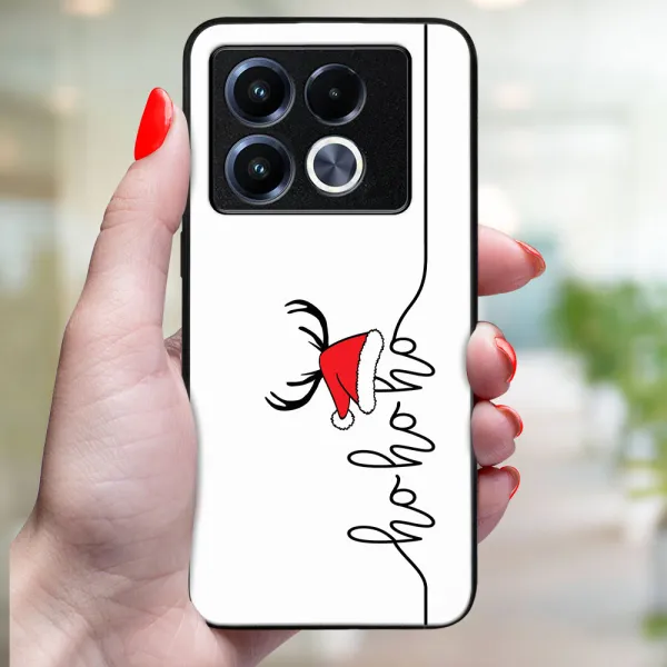 MY ART Kryt s vianočným dizajnom Infinix Note 40 Pro / 40 Pro+ 5G HOHOHO (073)