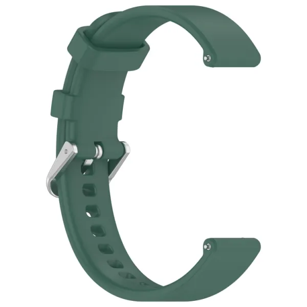 SILICONE Vymeniteľný remienok pre Garmin Lily 2 Active tmavozelený