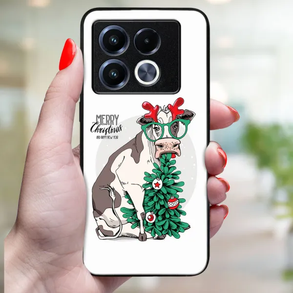 MY ART Kryt s vianočným dizajnom Infinix Note 40 Pro / 40 Pro+ 5G MERRY CHRISTMAS (074)