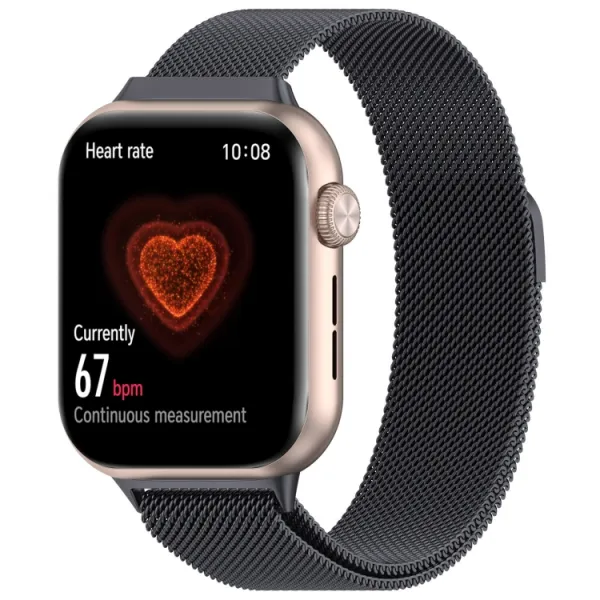 MILANESE Kovový remienok pre Honor Watch 5 šedý